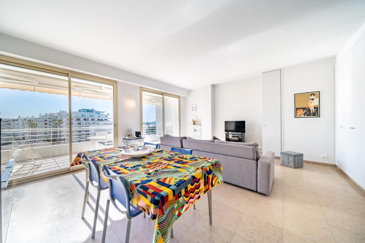 Palm Beach- Free Wifi- Parking- Sea View Cannes Eksteriør billede