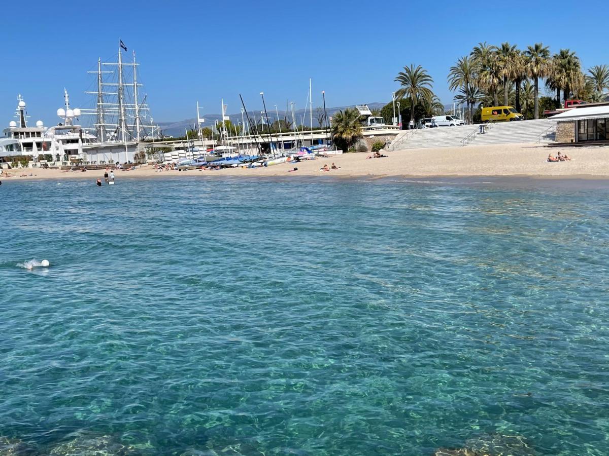 Palm Beach- Free Wifi- Parking- Sea View Lejlighed Cannes Eksteriør billede